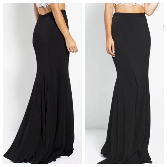 JVN by Jovani black skirt